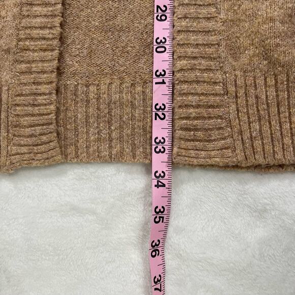American Eagle Tan Soft Stretchy Knit Cardigan Size Large - Picture 9 of 9